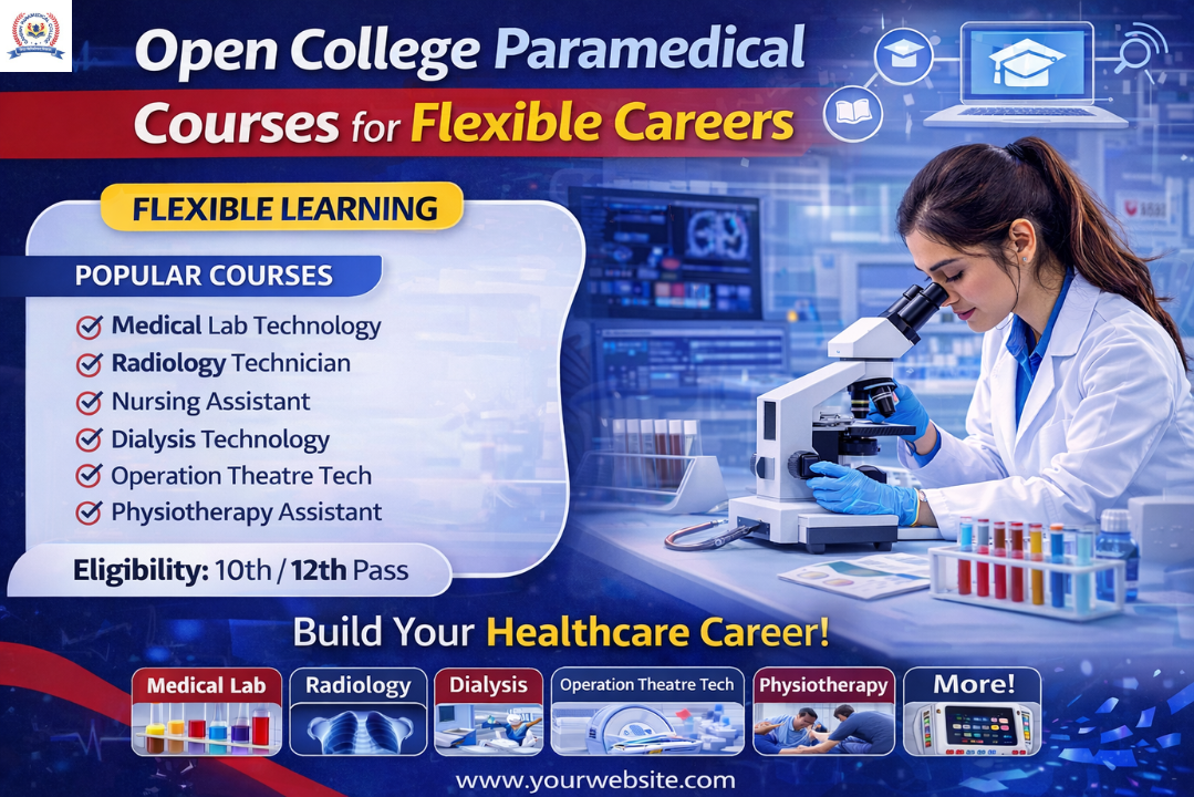  Open College Paramedical Courses for Flexible Careers 